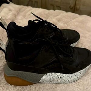 Stella McCartney Black Sock Sneakers – Size 9, Stylish & Comfortable